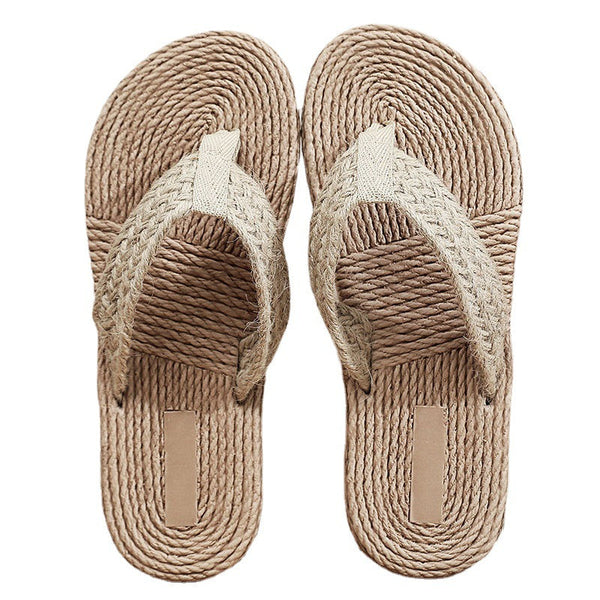 Maxi - Damen Beige Flip-Flops