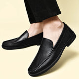 Luke - Schlanke und Bequeme Leder-Loafer