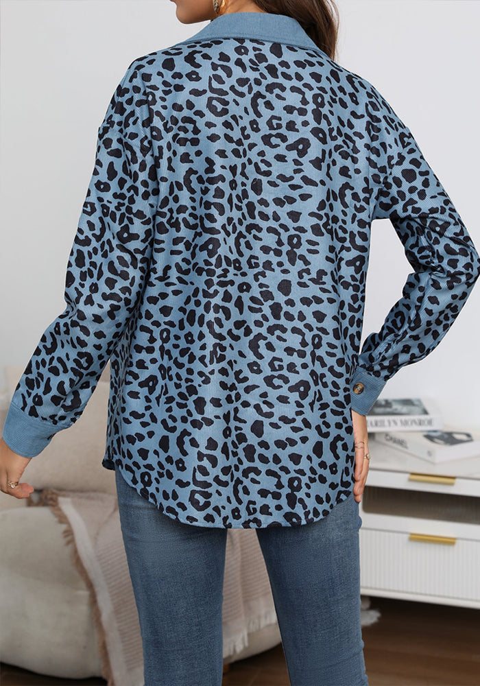 Maddy -  Jacke mit Leopardenmuster