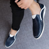 Edy - Atmungsaktive Loafers aus Leder