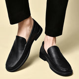 Luke - Schlanke und Bequeme Leder-Loafer