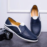 Edy - Atmungsaktive Loafers aus Leder