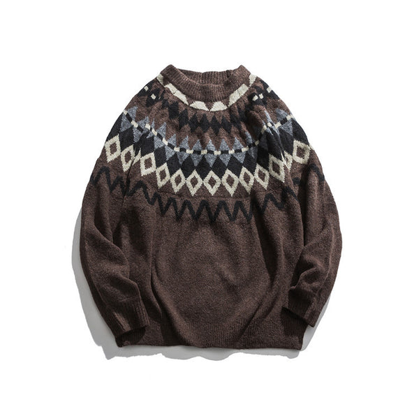 Adan – Waldmuster Strickpullover