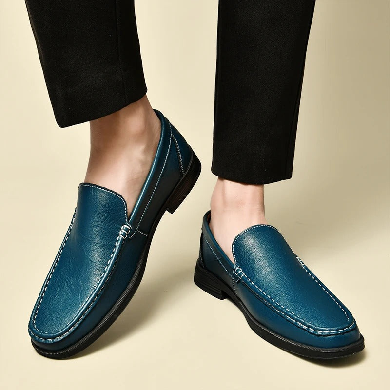 Luke - Schlanke und Bequeme Leder-Loafer