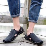 Harrie - Atmungsaktive Leder- Loafer