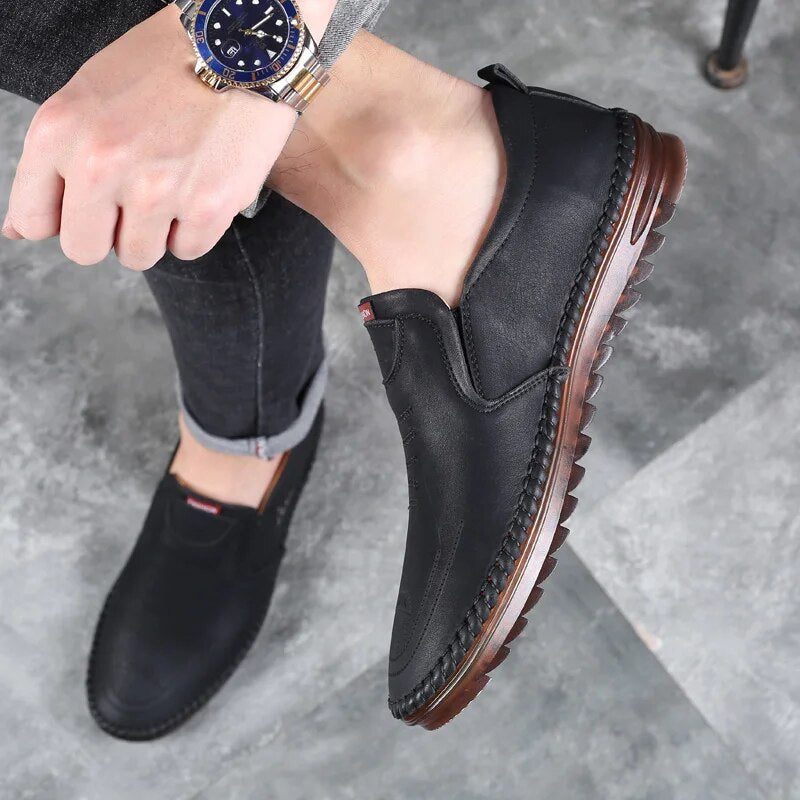 Joris - Bequeme und Atmungsaktive Loafers aus Leder