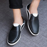 Edy - Atmungsaktive Loafers aus Leder