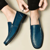 Luke - Schlanke und Bequeme Leder-Loafer