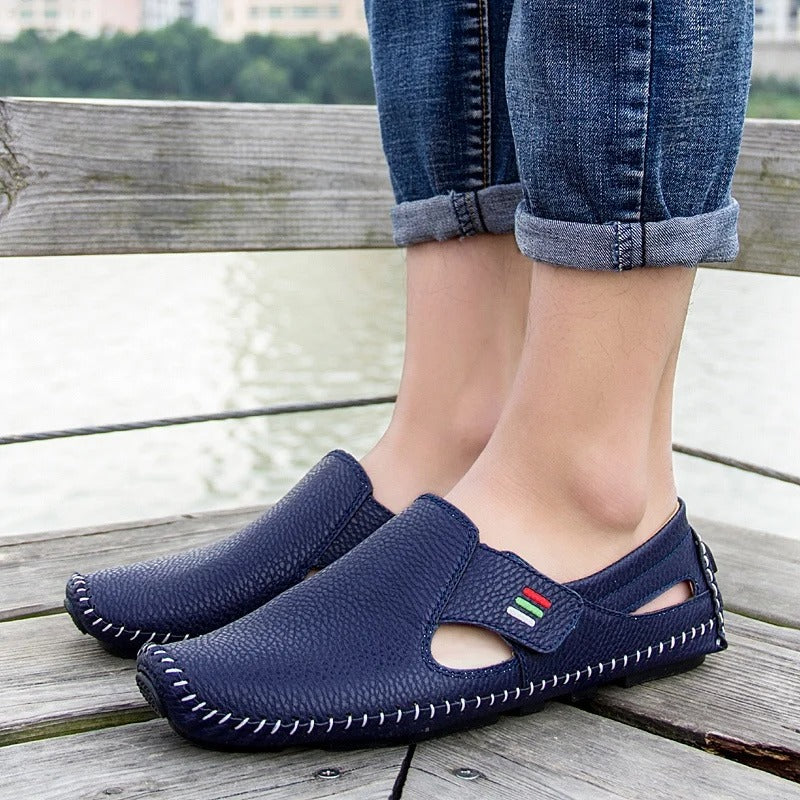 Harrie - Atmungsaktive Leder- Loafer