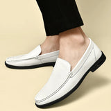 Luke - Schlanke und Bequeme Leder-Loafer