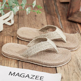 Maxi - Damen Beige Flip-Flops