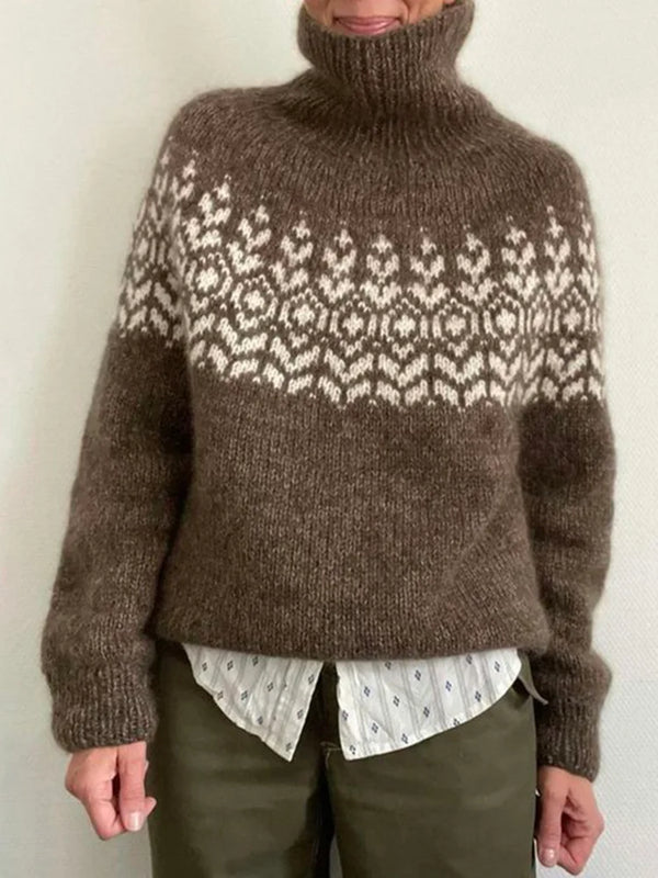 Harlee - Gemütlicher Handgestrickter Pullover