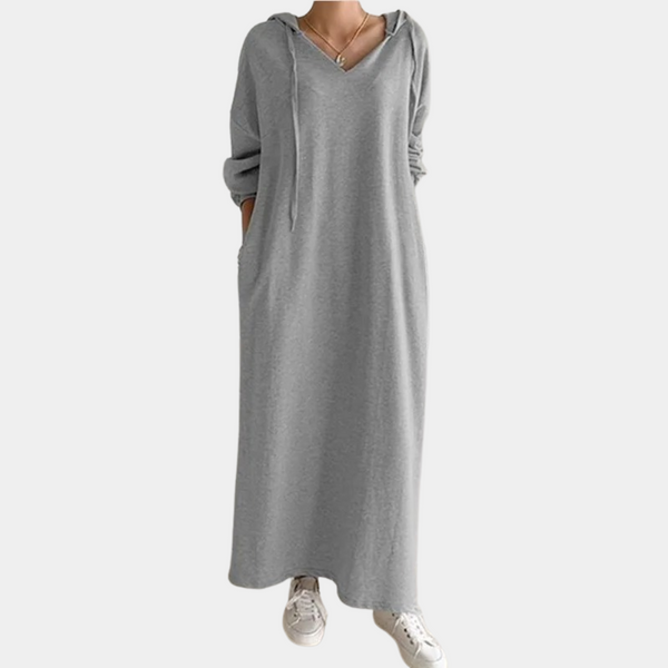 Nienke - Bequemes Kleid mit Kapuze für Frauen