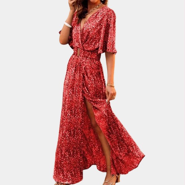 Risette - Maxi-Wickelkleid für Frauen