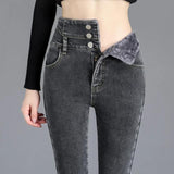 Marissa - Fleece Skinny Jeans