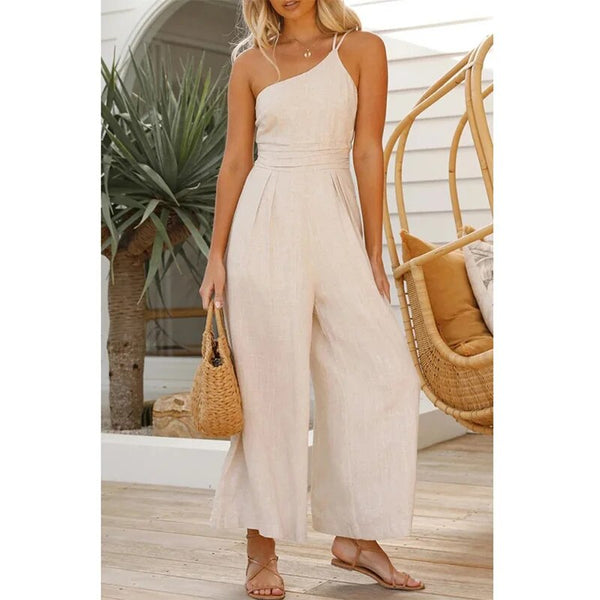 Luna - Rückenfreier Double Band Jumpsuit