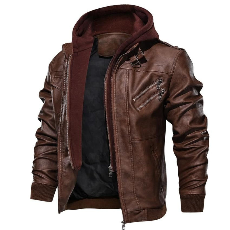 Nolan - Herren Vintage Lederjacke