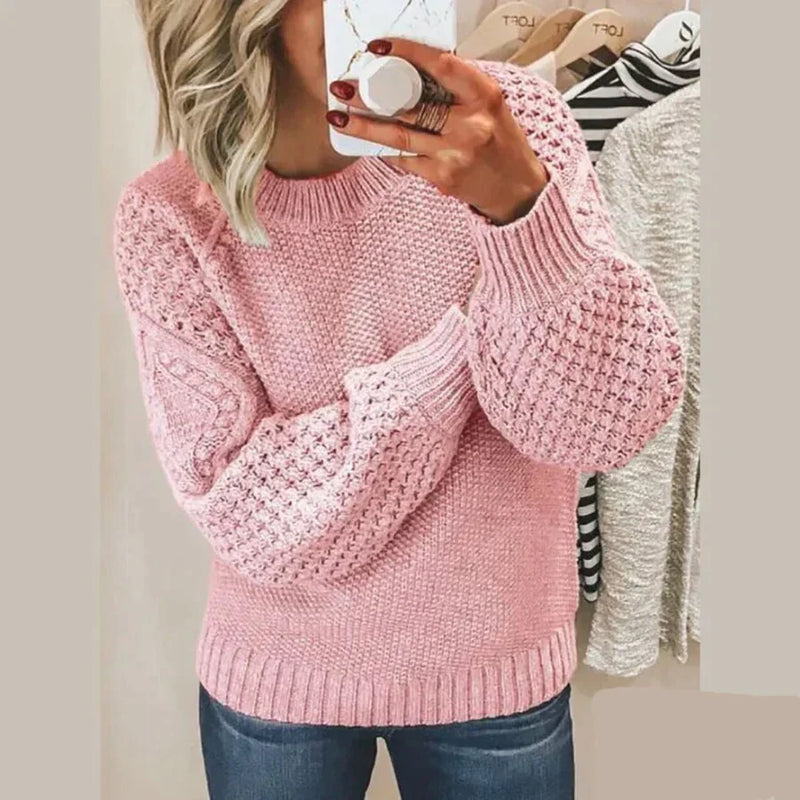 Aveline - Eleganter Damenstrickpullover