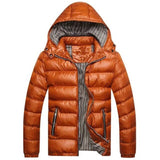 Ezra - Herren Winterjacke mit Kapuze