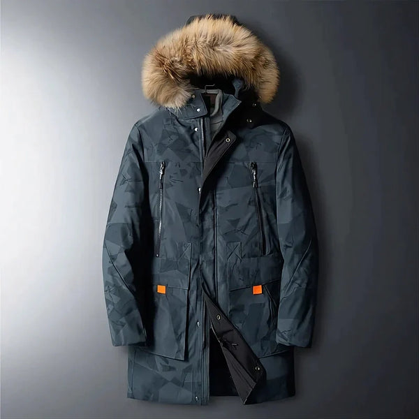 Zachary - Lange Herren Winterjacke