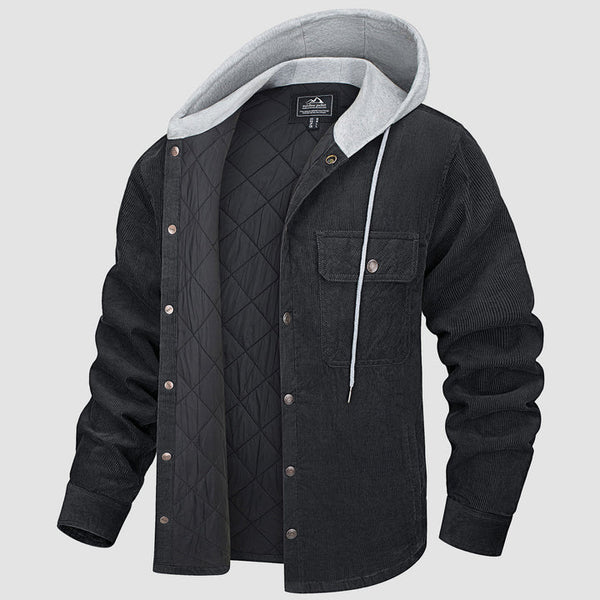 Wyatt - Warme Herren-Kapuzenjacke