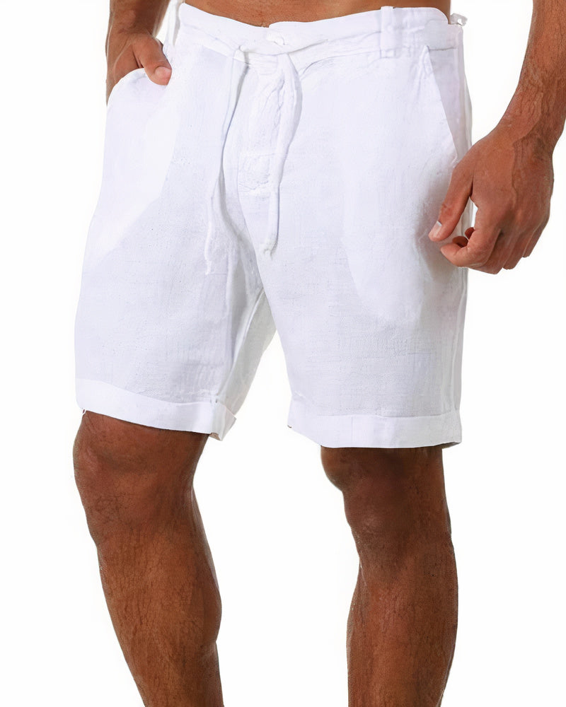 Roberto - Herrenshorts aus Leinen