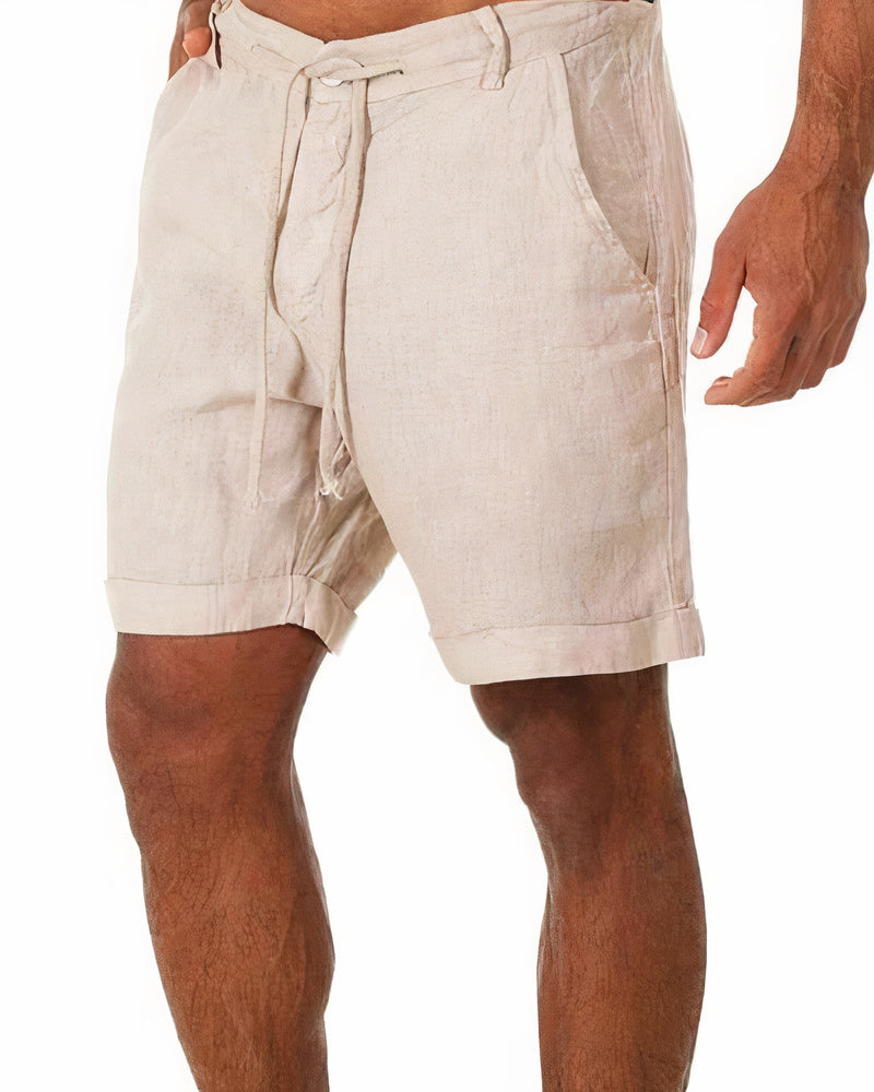 Roberto - Herrenshorts aus Leinen