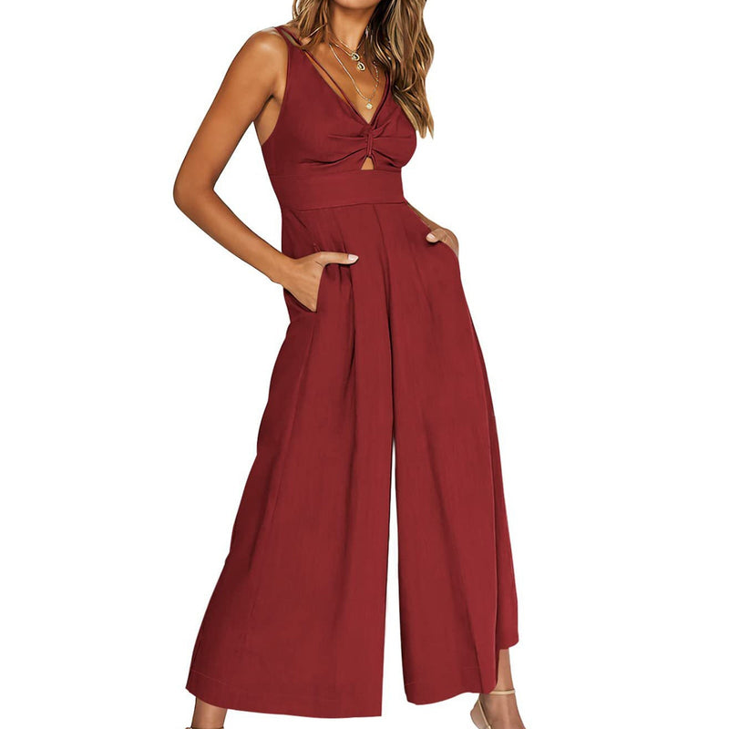 Antonella - Weites Bein Jumpsuit