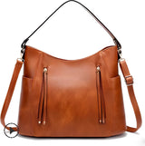 Susanne - Damen Vintage Leder Tasche