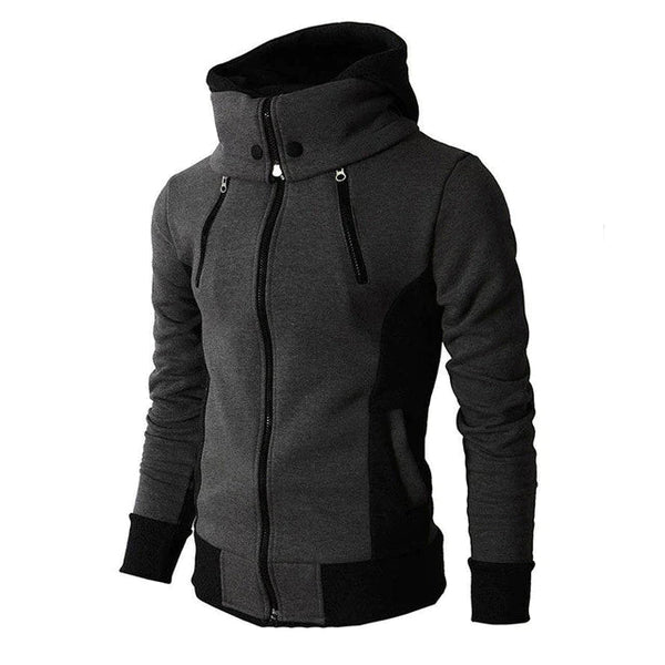 Malcolm - Herren Strickjacke mit Kapuze