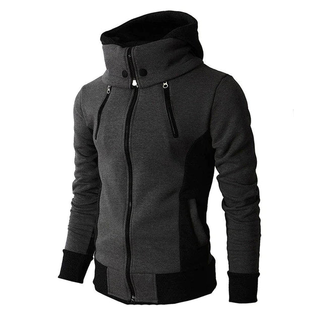 Malcolm - Herren Strickjacke mit Kapuze