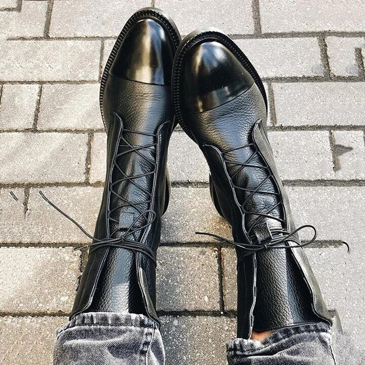 Mia - Klassische Vintage-Stiefel für Damen